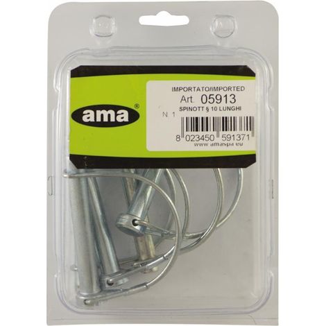 Goupille arceau ø 10 longue sous blister (5pcs) (1/3)