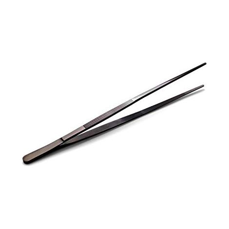 Pinzetta universale da cucina in acciaio inox rivestito, lunghezza 300 mm - Hendi 680131 (1/3)