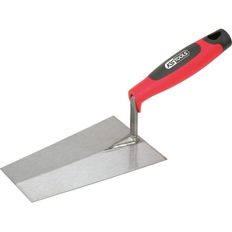 KS Tools - Truelle italienne carée - lame acier - manche bi-composant - 180 mm - 144.0222