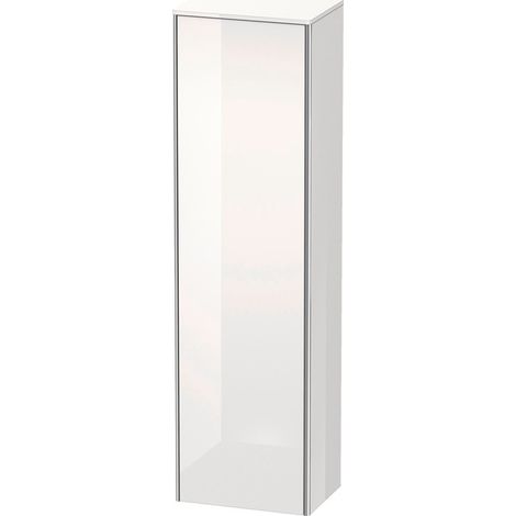 Armadio alto XSQUARE 1760x500x356mm con anta a battente super opaca