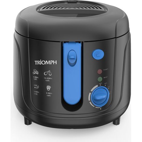 Friteuse électrique Triomph ETF2158 2,5L 1800W, parois froides, température réglable