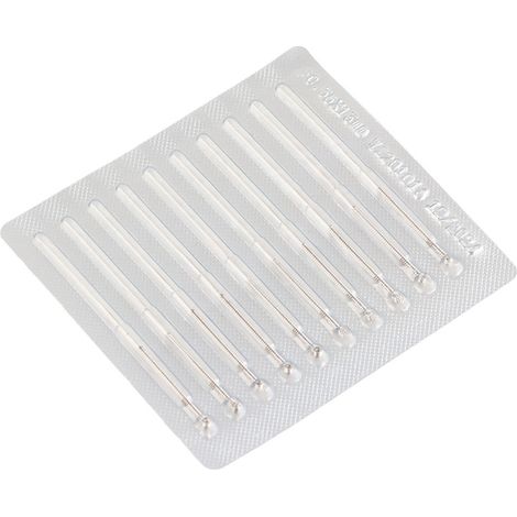 Lot de 10 aiguilles stérilisées pour tatouage, élimination des taches, grains de beauté et lavage de tatouage (1/5)
