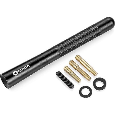 Antenne de voiture 4,7 pouces, accessoires de tuning extérieur, antenne légère en fibre de carbone pour Mercedes-Benz Smart Fortwo Forfour (1/4)