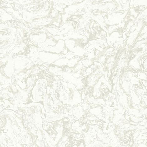 Wallquest Caspia Marble Grey Wallpaper Modern Contemporary Acrylic Coated (1/4)