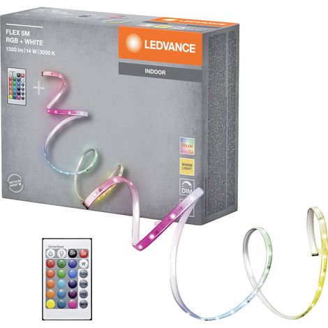 LEDVANCE FLEX 5M RGB 4099854095443 LED-Streifen-Basisset   230 V 5000 mm Warmweiß  1 St. (1/5)