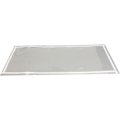 Wechselfolie Glasschutzfolie Klebefenster für Sichtfenster Strahlkabine 550mm x 250mm Sandstrahlkabine