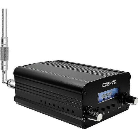 Émetteur FM stéréo CZE-7C 7 W - supermarchés, spectacles lumineux et conférences (1/5)