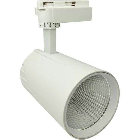 Jandei - Éclairage sur rail COB 30W 220V série ECO couleur blanche 4200K Éclairage sur rail 220V (1/3)