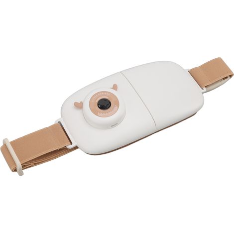 Ceinture Chauffante Ventre Femme Pliable Antidouleur Règles Affichage Digital USB Rechargeable Rapide Marron (1/5)