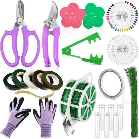 Kit d'outils pour compositions florales - Éliminateur d'épines de rose C-- (1/5)