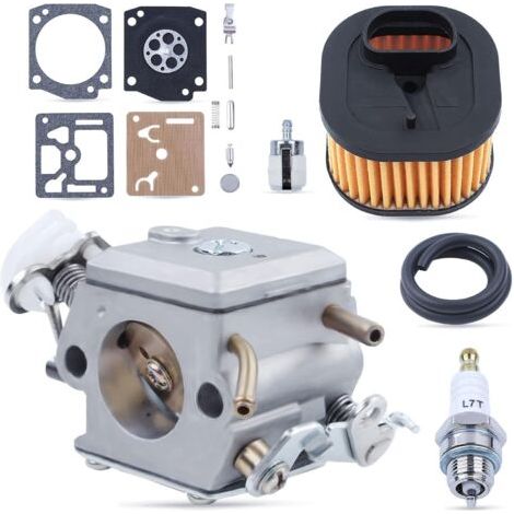 Carburateur pour tronçonneuse Husqvarna 372XP 365 362 372 371, pièces de rechange, carburateur + filtre à air + bougie d'allumage + carburateur (1/4)