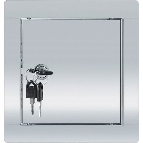 PUERTA DE INSPECCI脫N 20x40, CERRADURA, ACERO INOXIDABLE