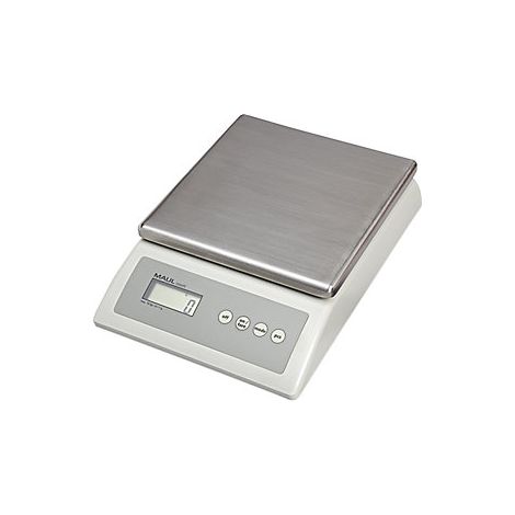 Báscula de conteo Maul gris con bandeja de acero inoxidable 10 kg (1/2)