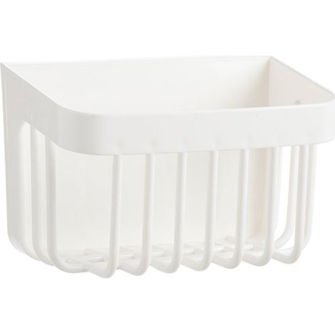 Rack De Séchage Pour Évier - Support Mural Sans Perçage - Design Creux Ventilé - Pour Cuisine Et Salle De Bain - Lot De 2 (Haut Et Bas) (1/5)