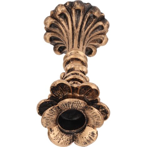 Bougeoir vintage en résine sculptée, accessoire romantique pour un dîner aux chandelles, décoration de mariage, ornement de bougeoir. (1/5)