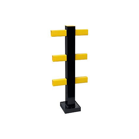 MORAVIA  Ringhiera paracolpi ibrido  largh x alt 100 x 1040 mm