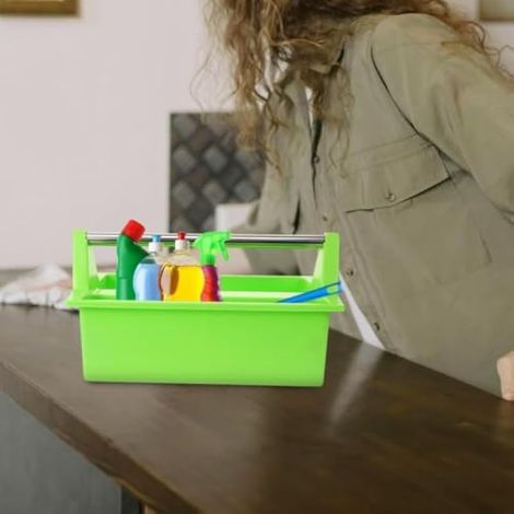 Seau de Nettoyage Organisateur de Produits Ménagers avec Poignée (1/5)