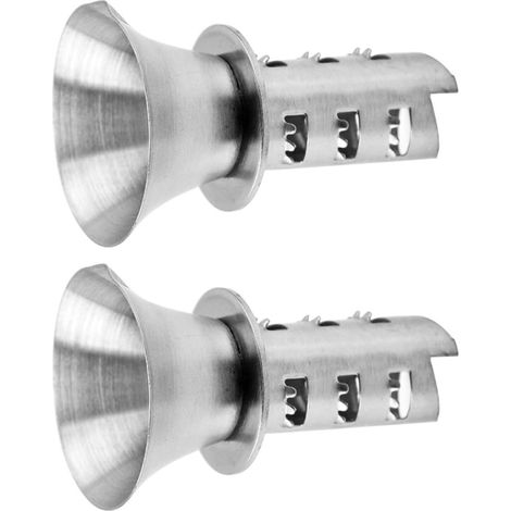 Presse Citron Inox Manuel en Acier Inoxydable,Presse-jus Pratique et Portable,Lot de 2 Pièces pour Boulangerie et Boutique de Fruits (1/5)
