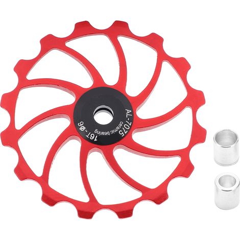 Dérouleur arrière vélo 16T MEIJUN, poulie de guidage en céramique pour VTT et vélos de route (1/5)