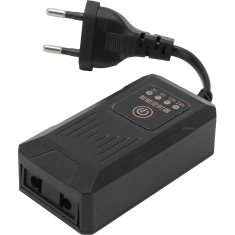 Minuterie Aquarium Prise Programmable Horloge Lumière Aquarium Contrôleur Horaire Réglable 110-220V Prise UE (1/5)