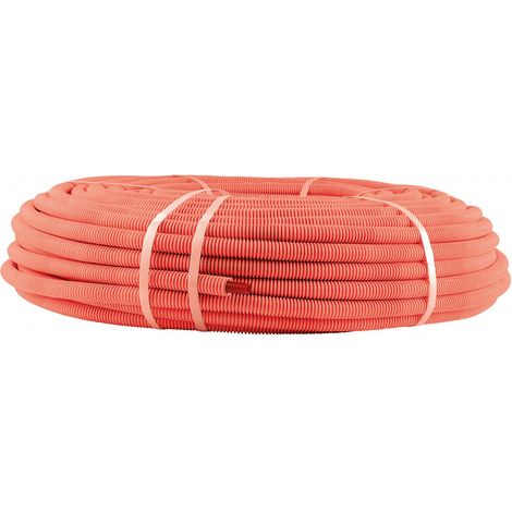TUBE PER AVEC BAO PREGAINE ROUGE Ø16 - Couronne de 100m