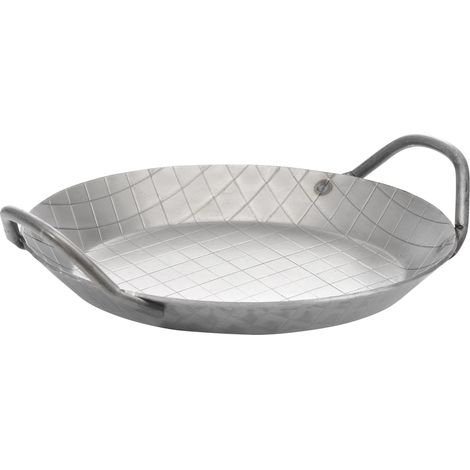 GSW 859035 - Padella in ferro fuso, da portata, con 2 manici, 20 cm (1/2)