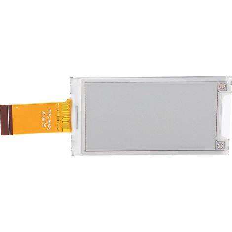 Écran de papier électronique 2,15 Pulgadas Rojo Negro 296x160 (1/5)