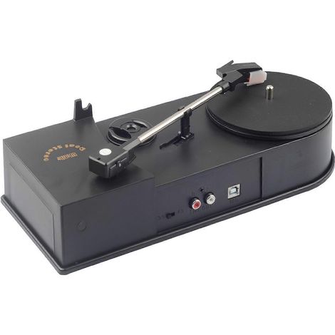 Convertisseur Vinyl vers MP3 Portable avec Sorties Ligne R+L et USB pour 33/45 RPM (1/5)