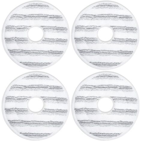 Lot de 4 pour recharge de vadrouille Vileda Spin and Clean, recharge lavable et réutilisable pour le remplacement de la tête de vadrouille Vileda Spin (1/5)