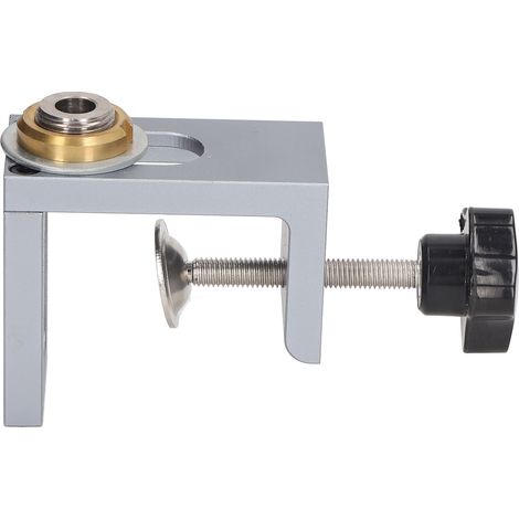 Jeu de gabarit de perçage aluminium pour chevilles, positionneur rapide de trous, bridage ferme, outil de menuiserie de précision à localisation fixe (1/5)