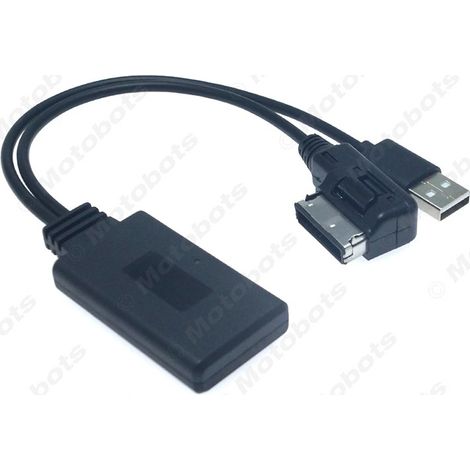 Compatible avec le système audio embarqué Audi MMI 2G, l'adaptateur audio Bluetooth 5.0 et le récepteur musical Bluetooth. (1/4)