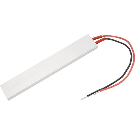 Plaque chauffante thermostatique avec élément chauffant PTC et boîtier en aluminium de 150 x 28,5 mm (12 V/70 °C) (1/5)