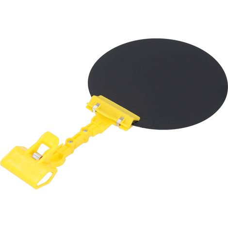 Panneau Occultant de Soudage Automatique Réglable à Pince Ronde 18cm Plaque Anti-Lumière pour Projets de Soudage à l'Argon Jaune (1/5)