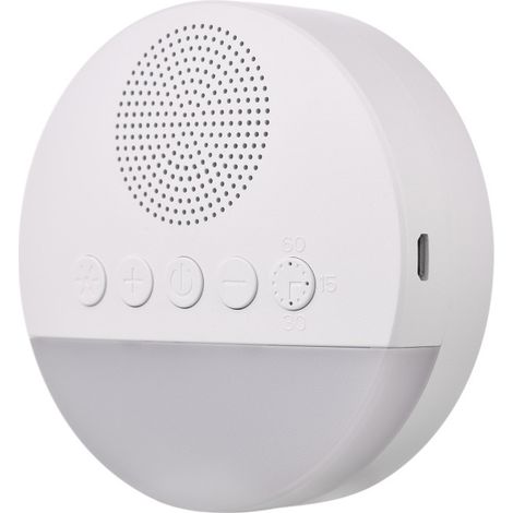 Multimedia-Player mit Licht, Musik, 20 beruhigenden Klängen, Nachtlicht und intelligentem Timer (zum Einschlafen)