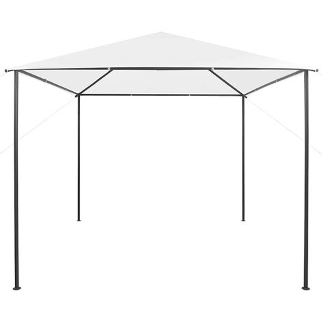 Gazebo  Chiosco da Giardino 3x3x2,9 m Bianco 180 g/m² (1/5)