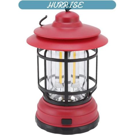 Sonew lanterne de camping à LED Lanterne de Camping Portable d'extérieur à LED, lanterne multifonctionnelle piscine spot Rouge (1/5)