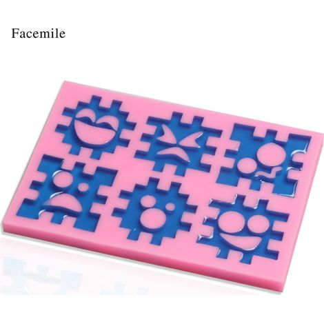 Silikon-Backform mit Smiley für Fondanttorten – DIY-Backwerkzeug (1/5)