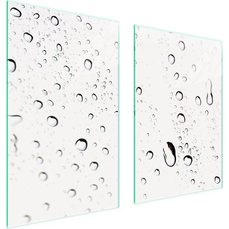 PLACA PROTECTORA DE VIDRIO PARA COCINA 65x52 GOTAS (1/5)