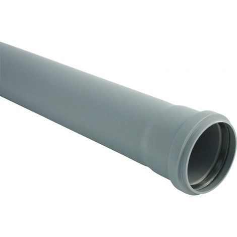 Marley HTEM Rohr mit Steckmuffe DN 90 2 m Steckmuffe
