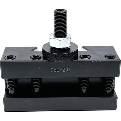 Consistent 250 201 Poteau d'outils de tour en acier lourd pour usinage lisse et porte-outils de perçage (1/3)