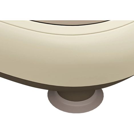 Plataforma vibratoria 46x33x13,5 cm acero beige, 20 velocidades – MEUBLIV (1/5)