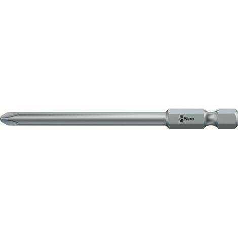 Embout cruciforme PH 3 Wera 05 059790 001 Acier à outils allié, extra-rigide Forme (embouts): F 6.3 1 pc(s) C56102 (1/3)