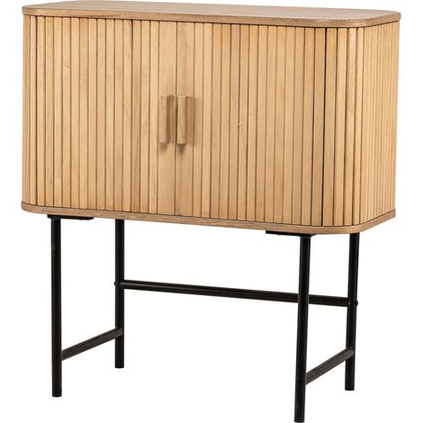 Nordlys - Buffet Scandinave Bois Massif 2 Portes