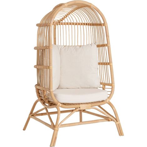 Fauteuil haut en rotin Rattan (1/5)