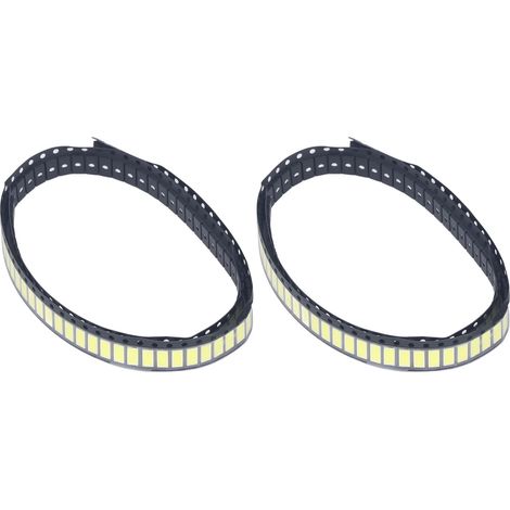 200 Stück 7030 LED-LEDs, kaltweiß, SMD-Lampenperlen für Beleuchtungsanlagen, 6 V, 1 W, 8000–10000 K (1/5)