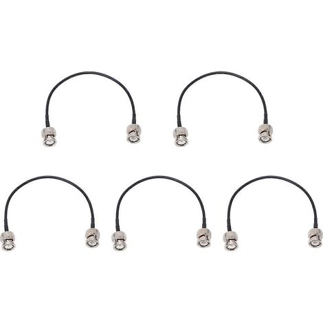 câbles BNC mâle-mâle, connecteurs BNC-JJ Q9, câble coaxial d'alimentation TFL-RG58-18 50 Ω