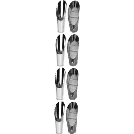 8 Pièces Seau Pelle Outils De Pelouse Outils De Creusement Outils D'Extérieur Outils De Maison Pelle Multifonction en Acier Inoxydable Filtre De Sol Outil De Jardinage Accessoire (1/5)