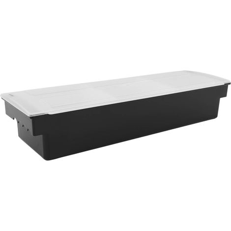 Gewürzbox mit Deckel, Mehrschichtsieb, für Zuhause, Salz, Zucker, Nüsse, Süßigkeiten, Trockenfrüchte, schwarz, 3 Siebe (1/5)