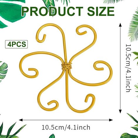 Plant Stem Supports, Indoor Plant Stake, for Climbing and Flowers (1/4)