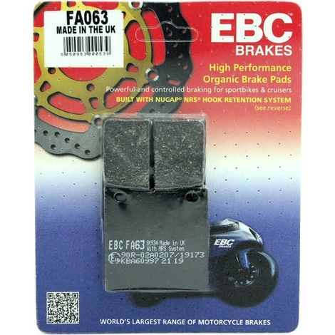 Pastiglie freno EBC FA063 (1/2)